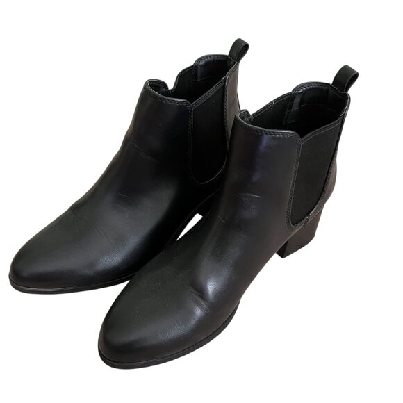 A New Day Women's Chelsea Rain Ankle Boots – Black – Size 10 – Fall Winter - Picture 7 of 7